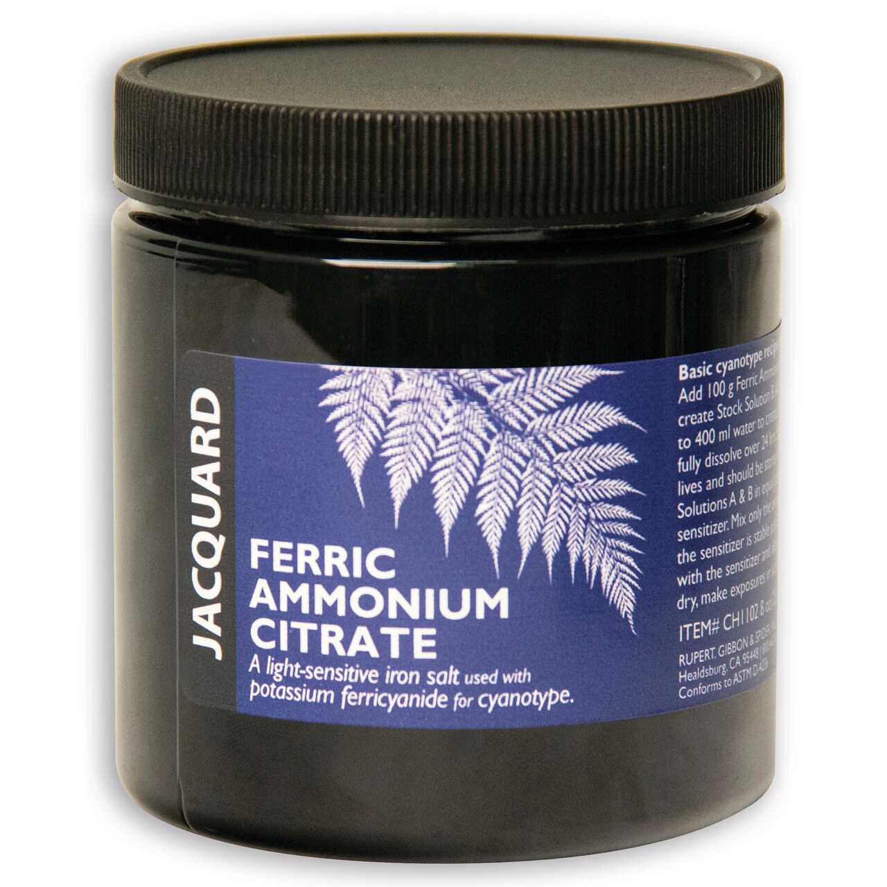 Jacquard Ferric Ammonium Citrate for Cyanotide Printing, 8 oz.